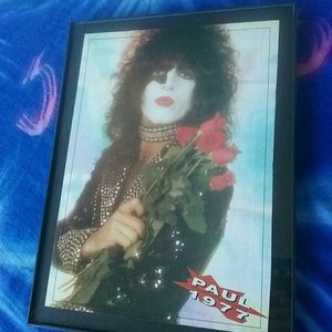 KISS Band Paul Stanley Rock and Roll Wall Decor KISS Alive Music Concert